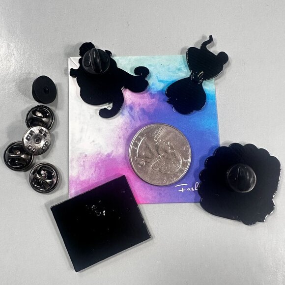 Ursula Villain Lapel Pins Little Mermaid Ariel Brooch Badge Jewelry Accessories - Picture 4 of 8